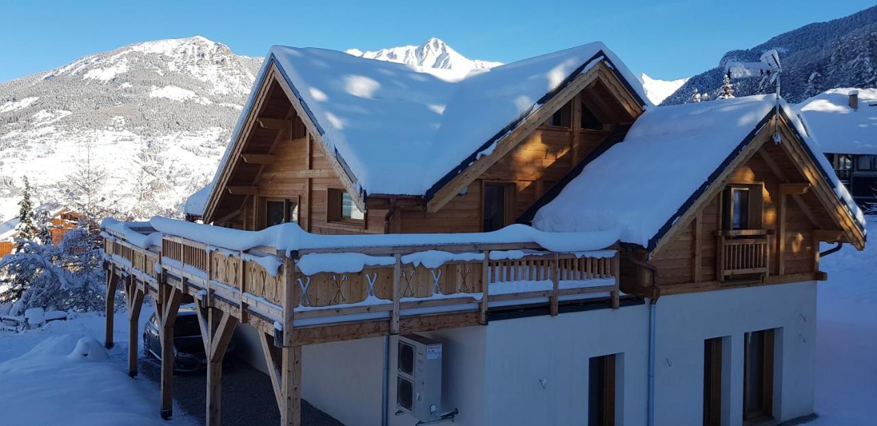 Chalet 19 Personnes Le Petit Mozart Villa Les Orres Buitenkant foto