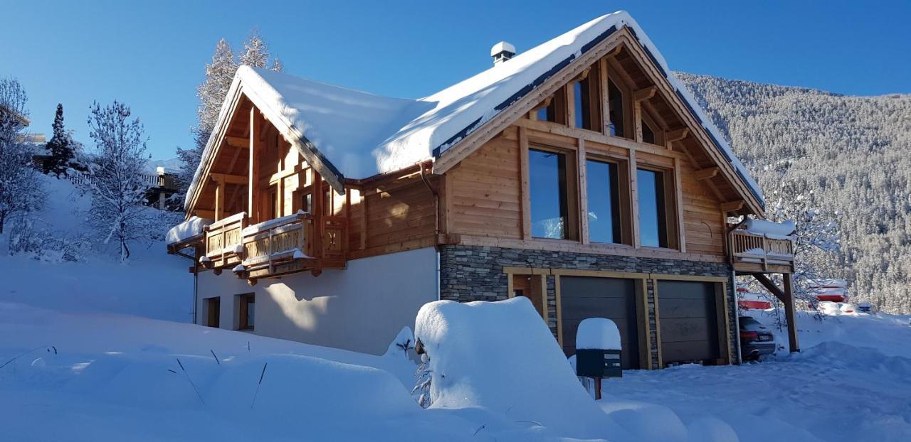 Chalet 19 Personnes Le Petit Mozart Villa Les Orres Buitenkant foto
