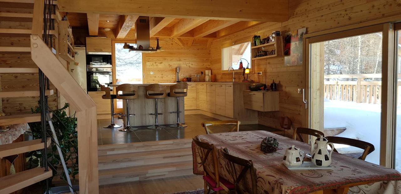 Chalet 19 Personnes Le Petit Mozart Villa Les Orres Buitenkant foto